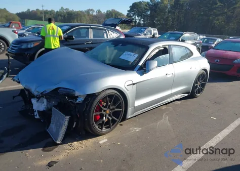 2023 Porsche Taycan Sport Turismo Gts from USA, damaged, VIN WP0CD2Y11PSA90187